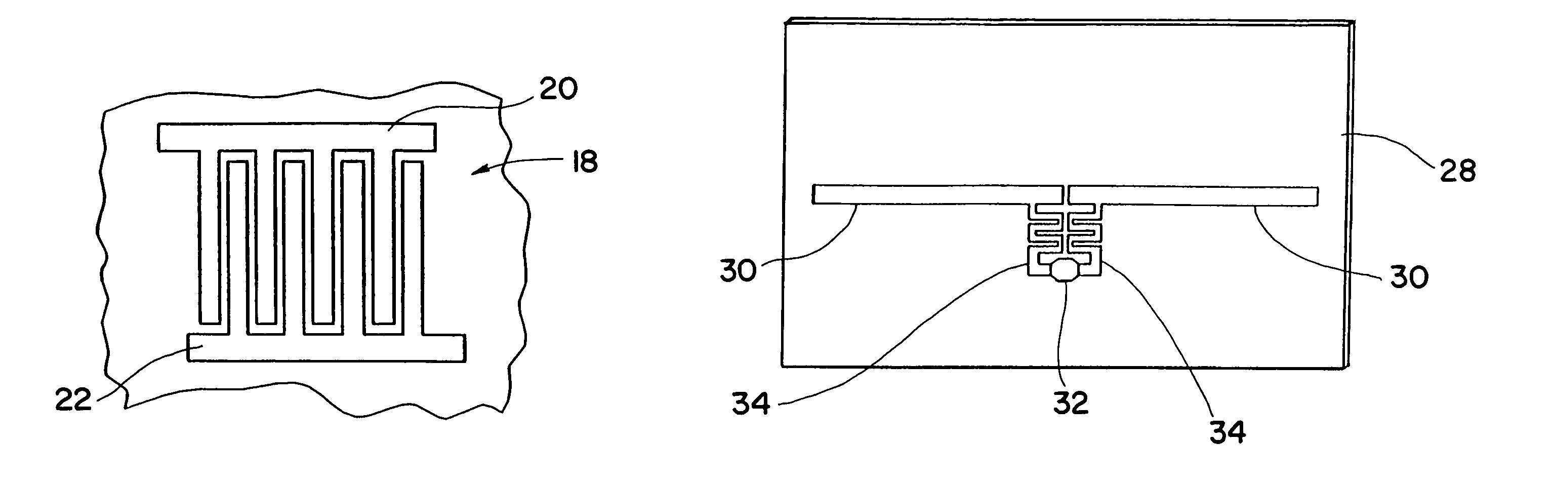 Self-compensating antennas for substrates having differing dielectric constant values