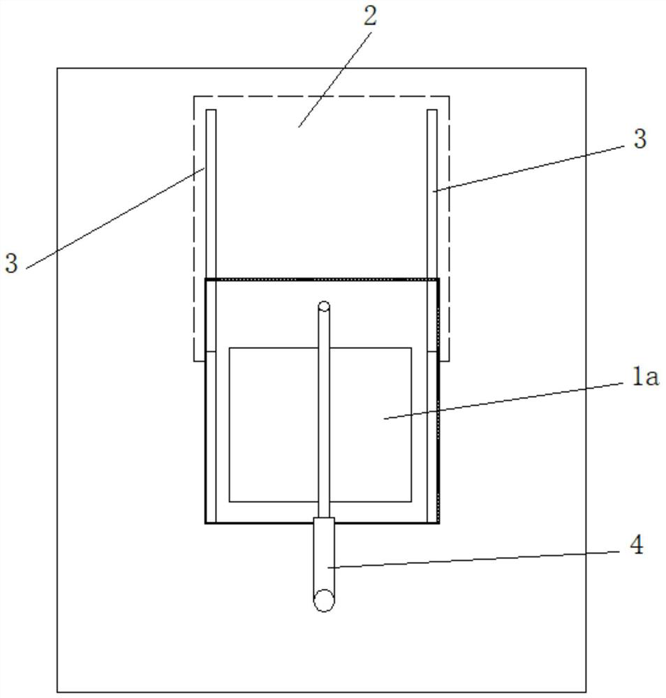 Automatic opening device for large-area pressure release valve in vehicle