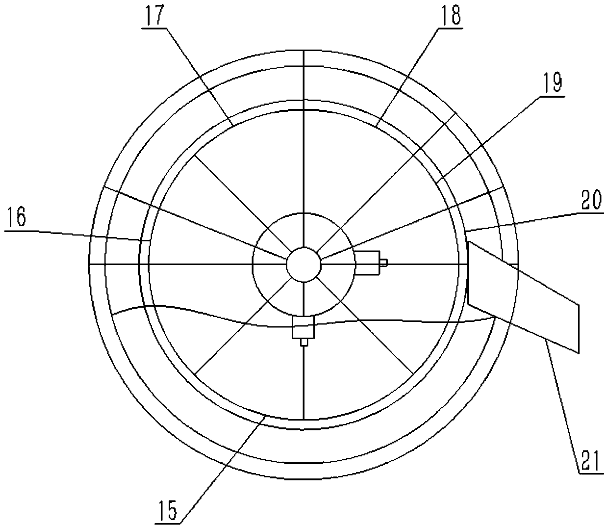 Pressurizing stacked disc filter