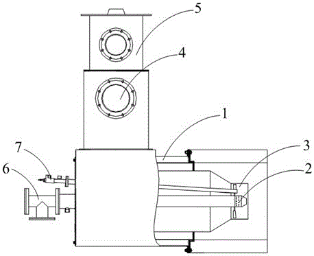 A high-power heat-exchanging burner for industrial furnaces