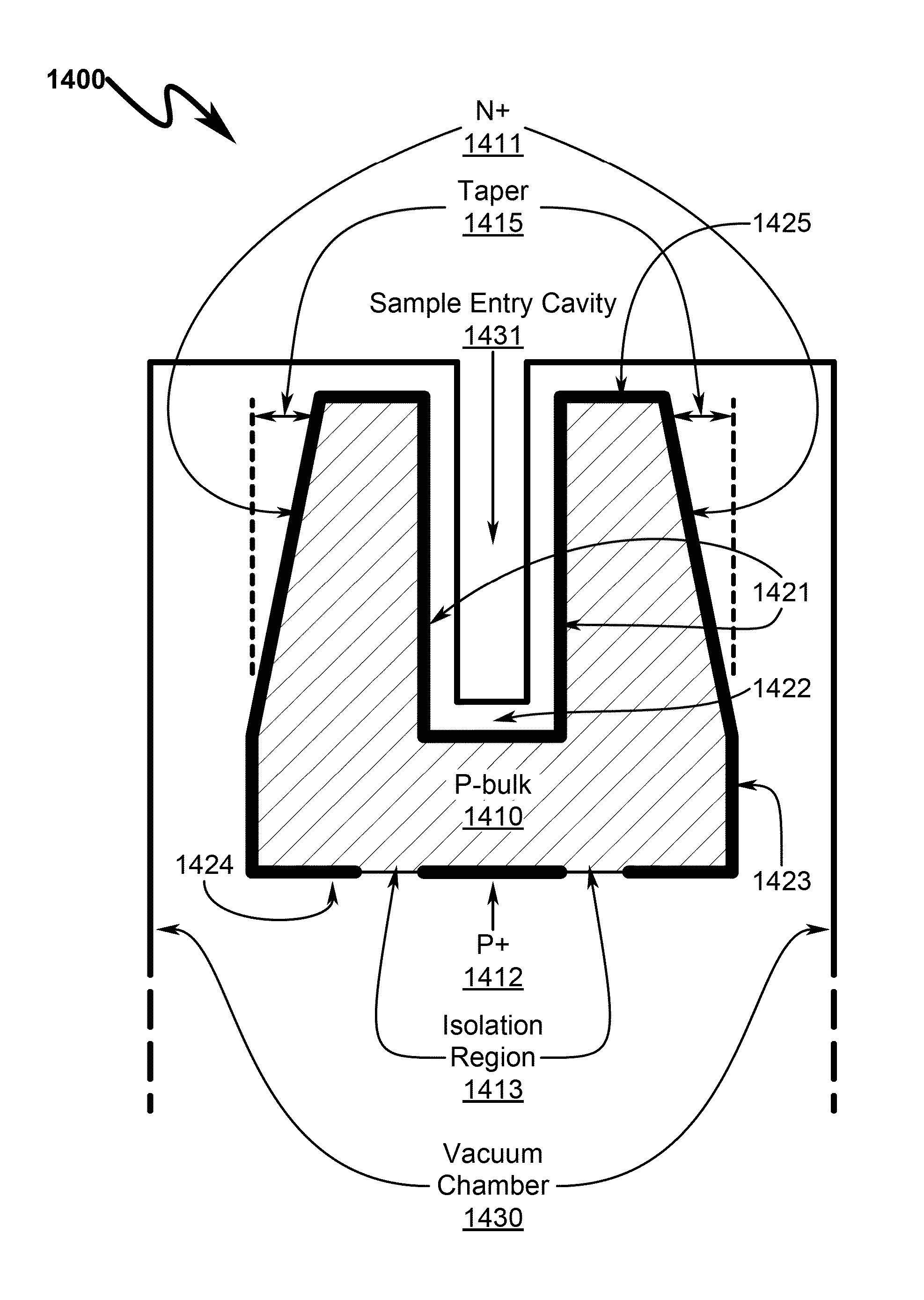 Small anode germanium (SAGe) well radiation detector system and method