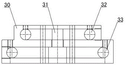 Dual-temperature-control double-loop cooling system of bottle cover compression molding machine