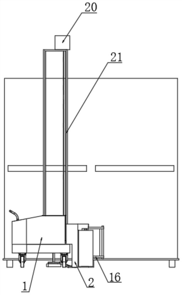 Hand-push movable film winding machine