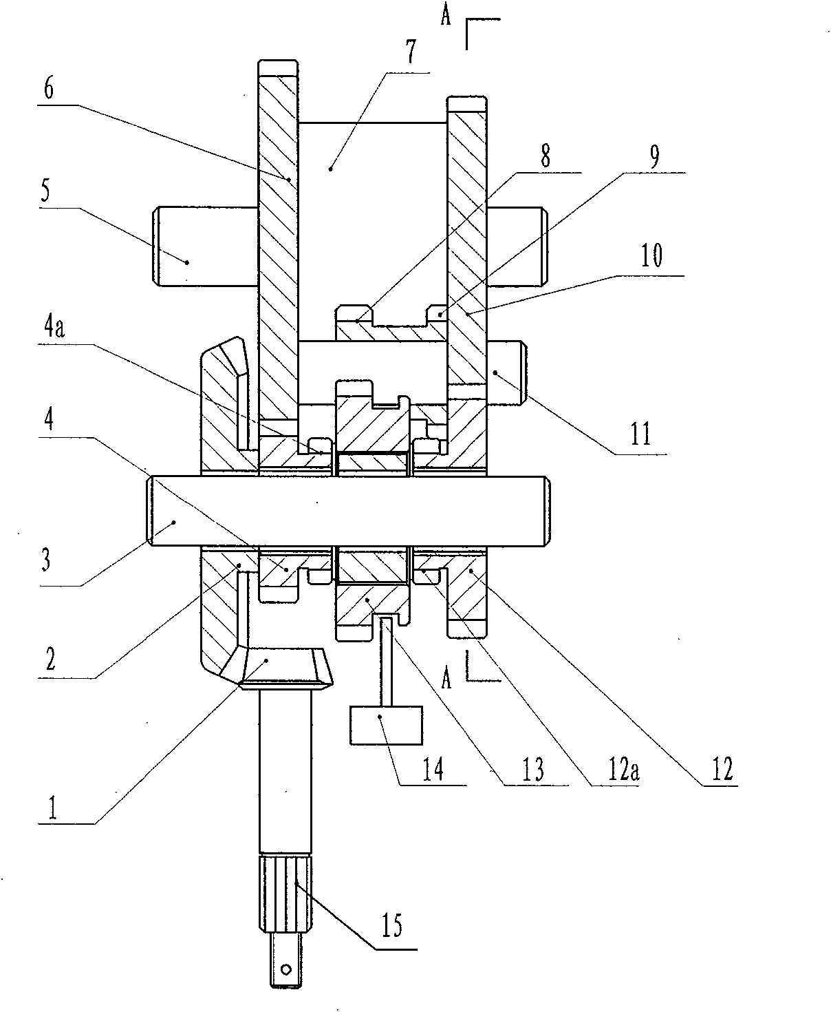 Forward, reverse and boosting integrated speed variator of motor vehicle