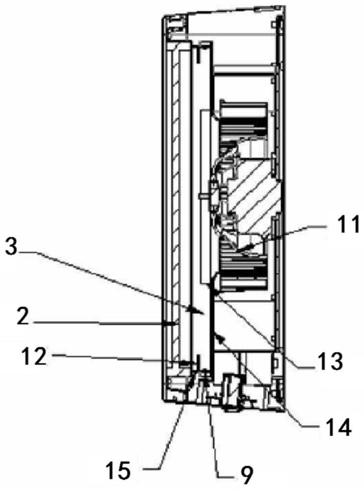 Method for monitoring service life of filter element of air purifier