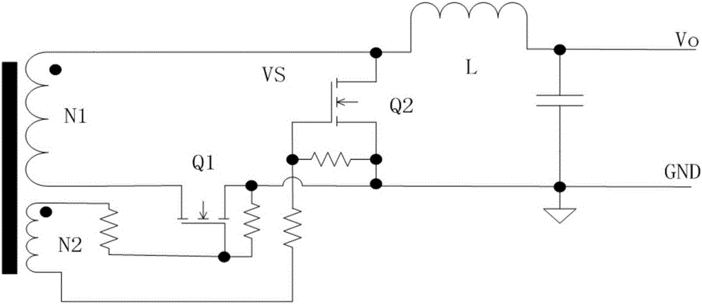 Synchronous rectifier control circuit, method and switching power supply provided with same