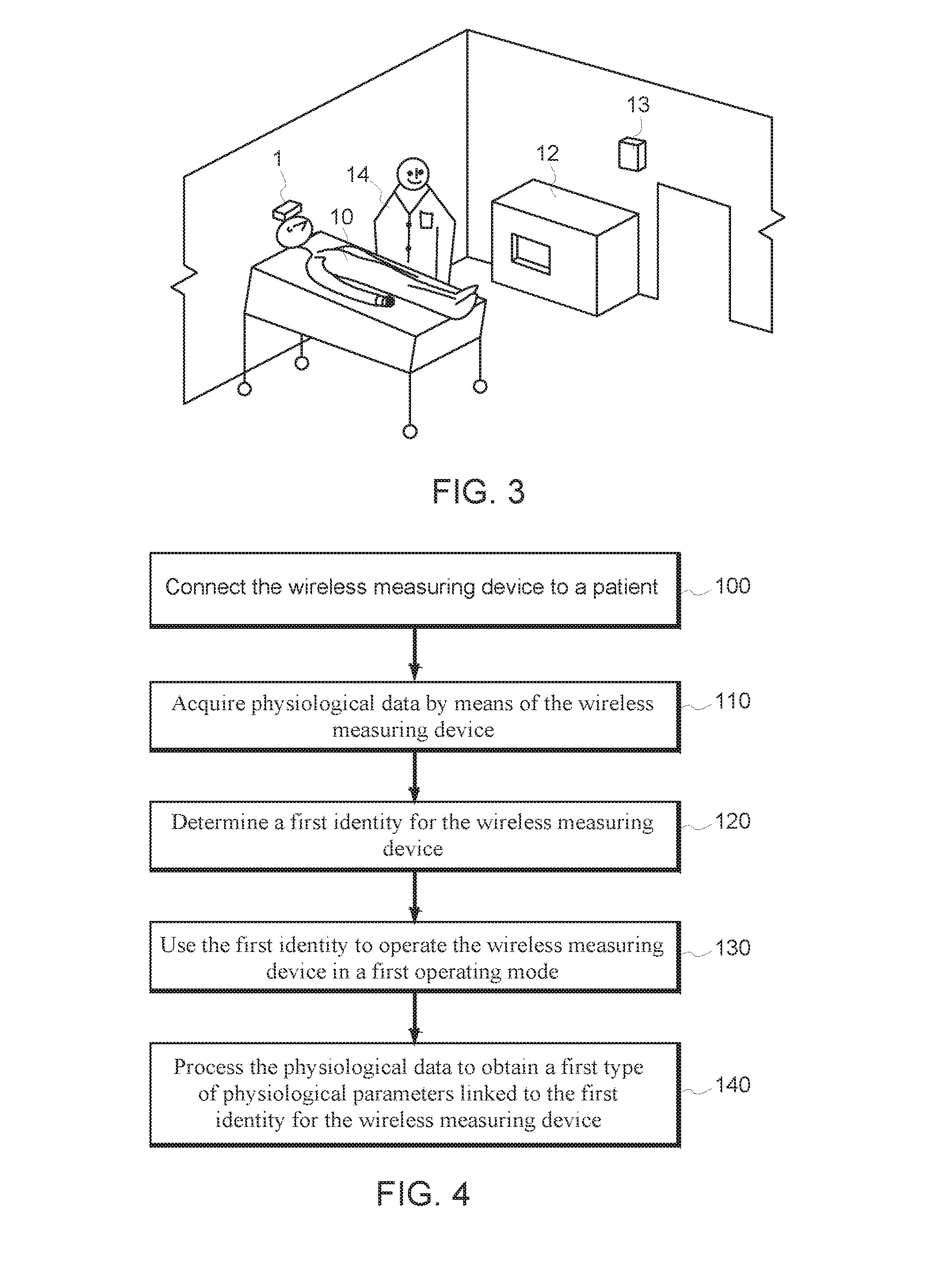 Method and apparatus for measuring physiological parameters