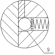 Oil filling device of vacuum rotating seal pump