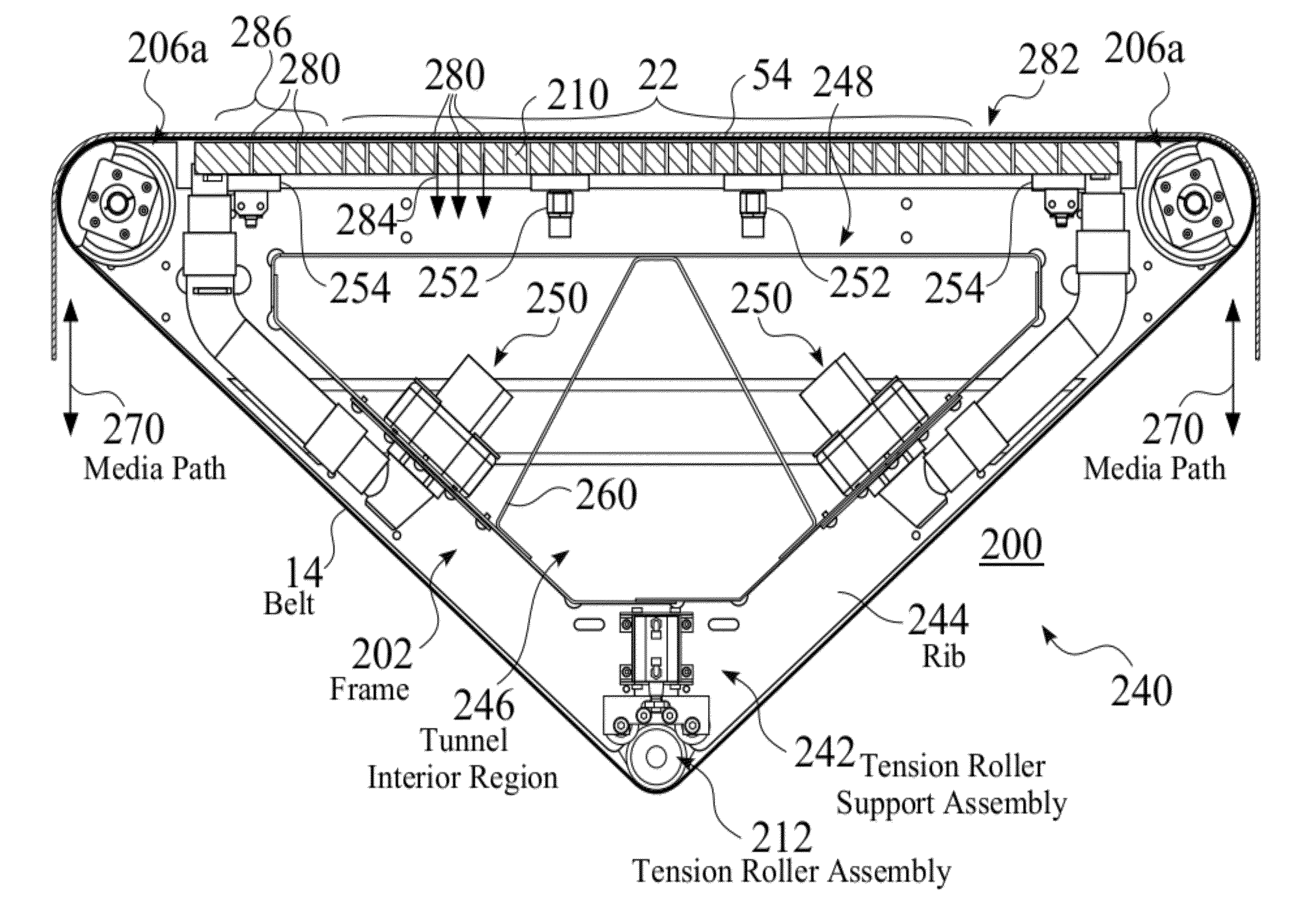 Binary epoxy ink and enhanced printer systems, structures, and associated methods