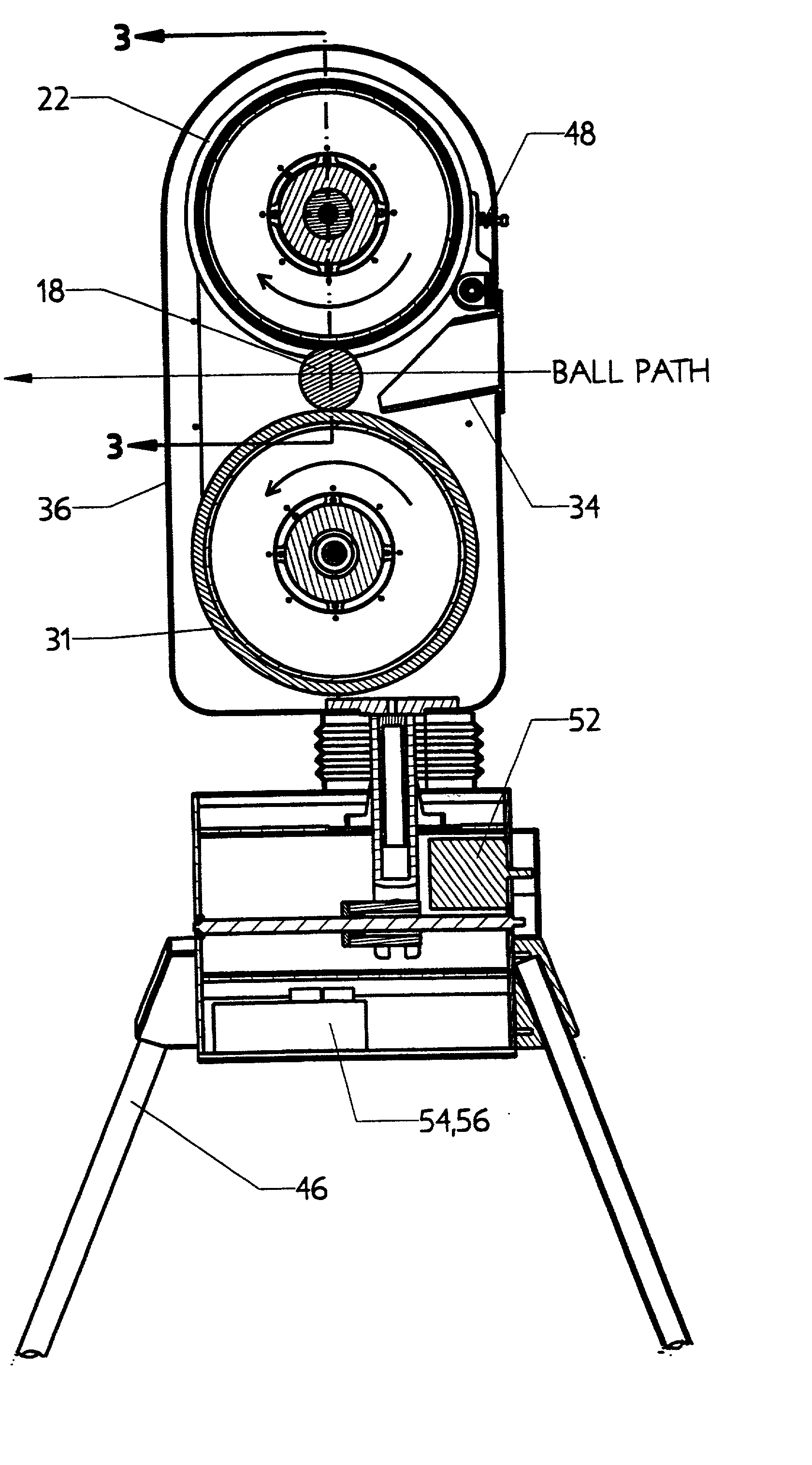 Ball pitching apparatus - 2