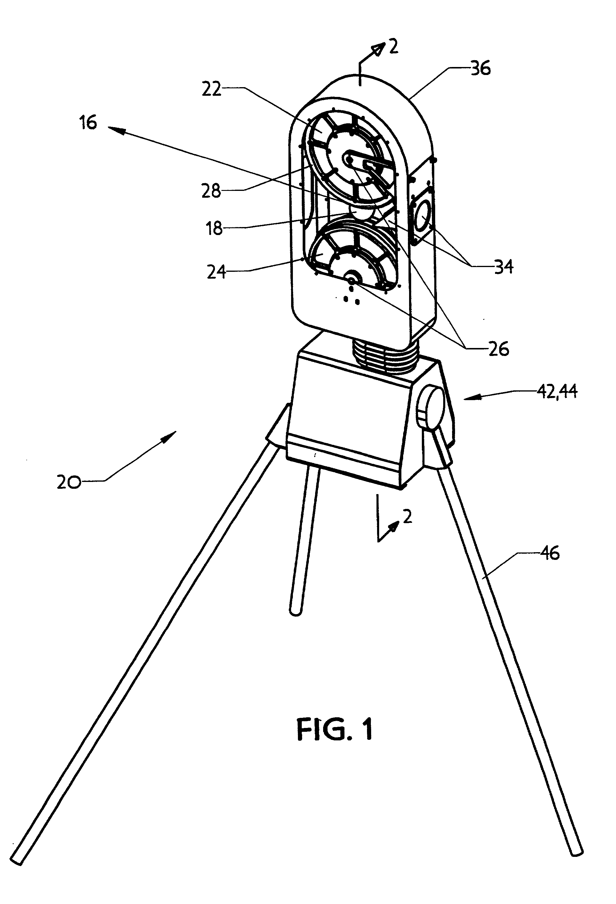 Ball pitching apparatus - 2