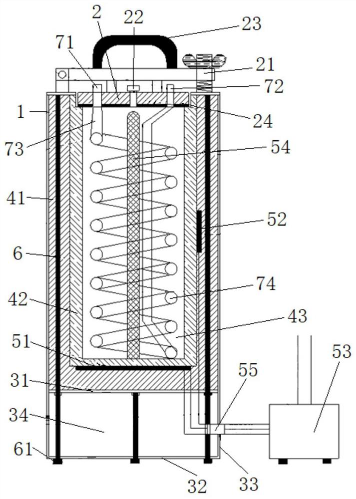 Constant-temperature water tank
