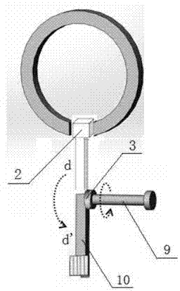 Residual magnetism flaw detection method and device for piston rings based on series-connection closed type magnetization