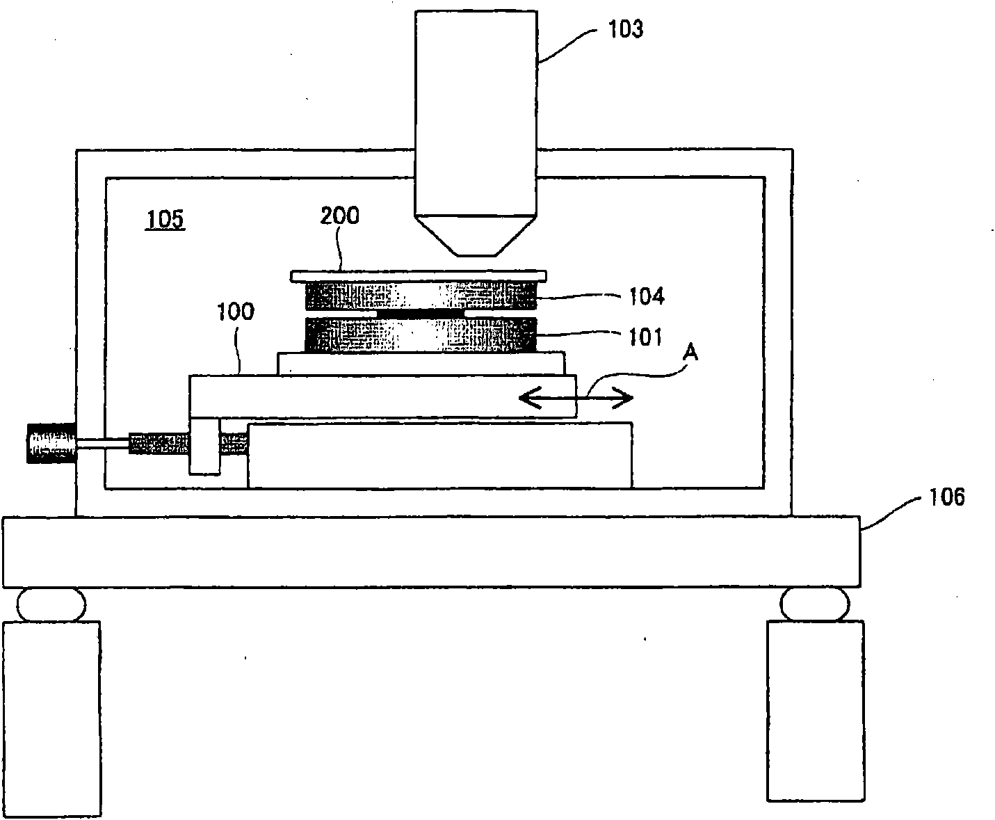 Electron beam drawing apparatus and stage mechanism thereof