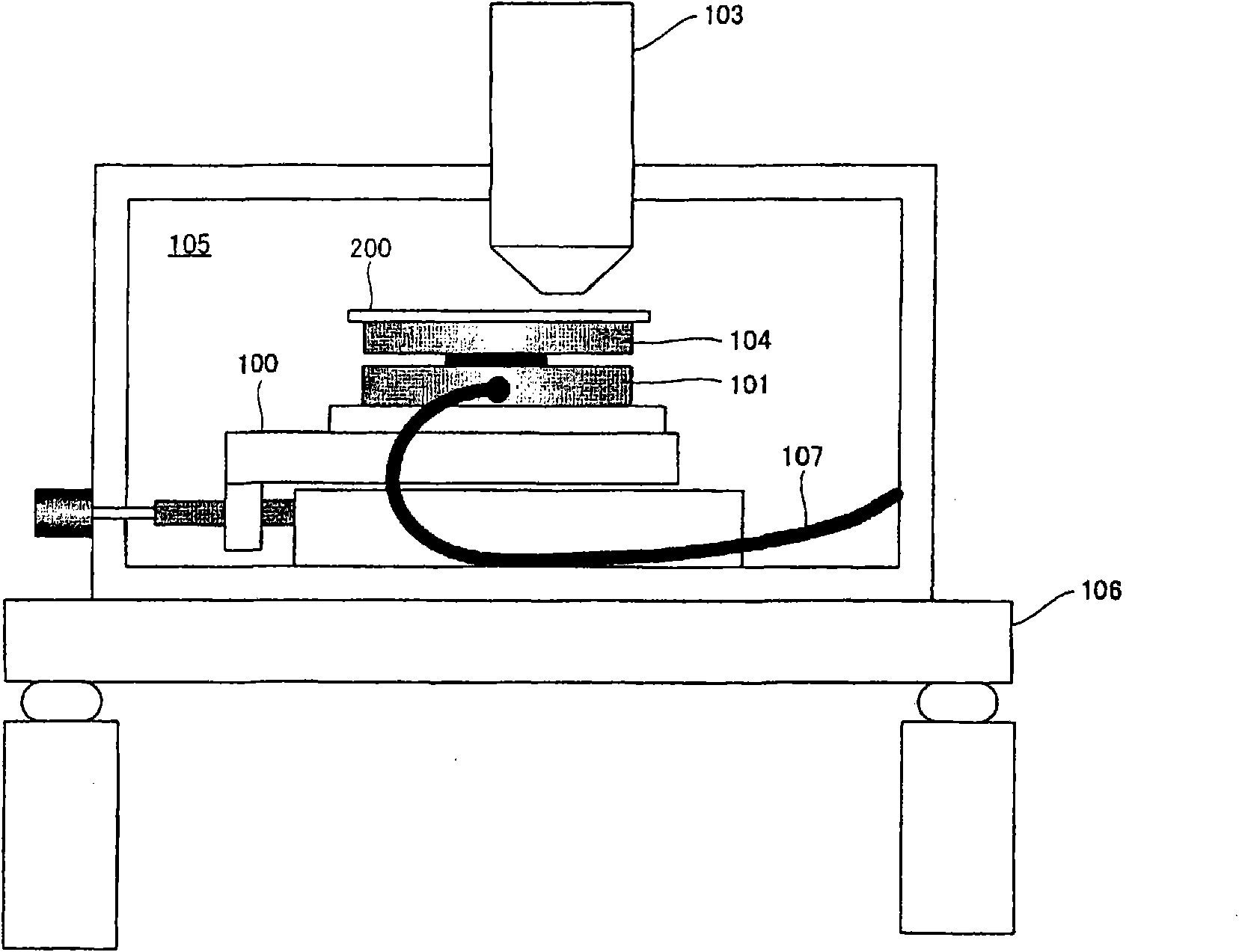 Electron beam drawing apparatus and stage mechanism thereof