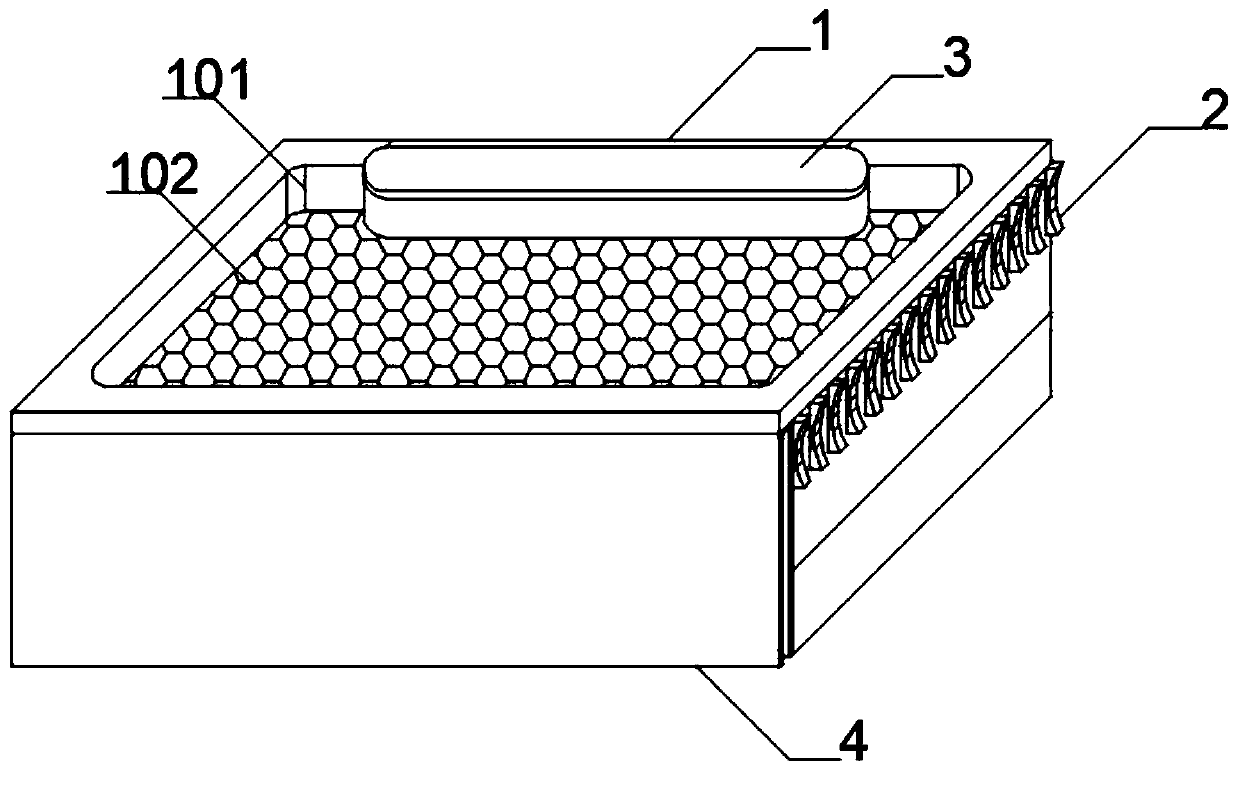 ABS air processing unit dry efficiency testbed