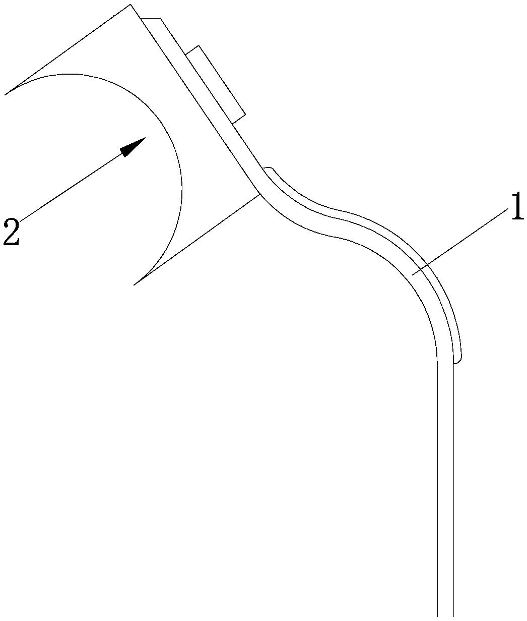 Shunting conductive protection device of static contact combination switch