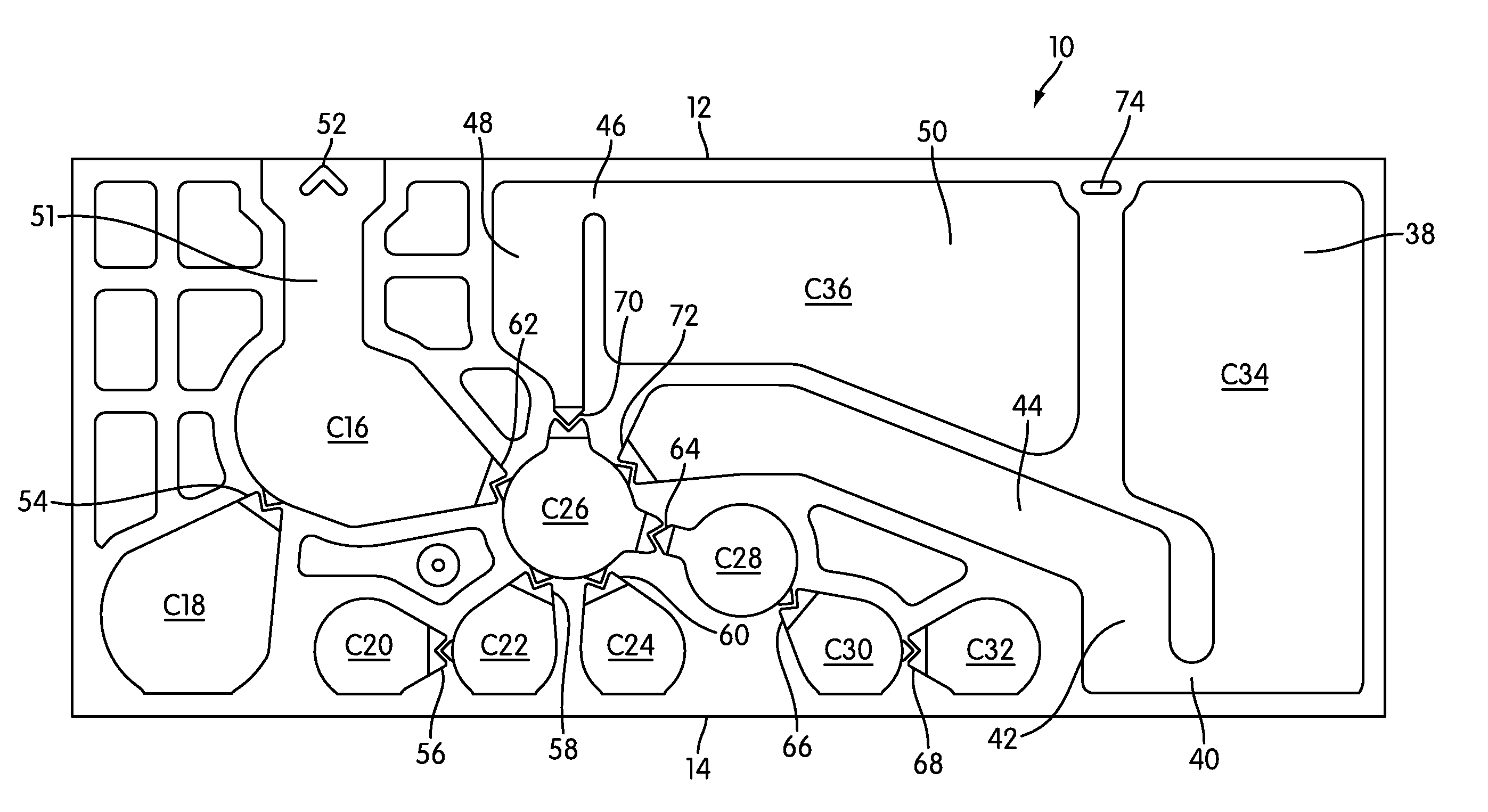 Instruments and methods for mixing the contents of a detection chamber