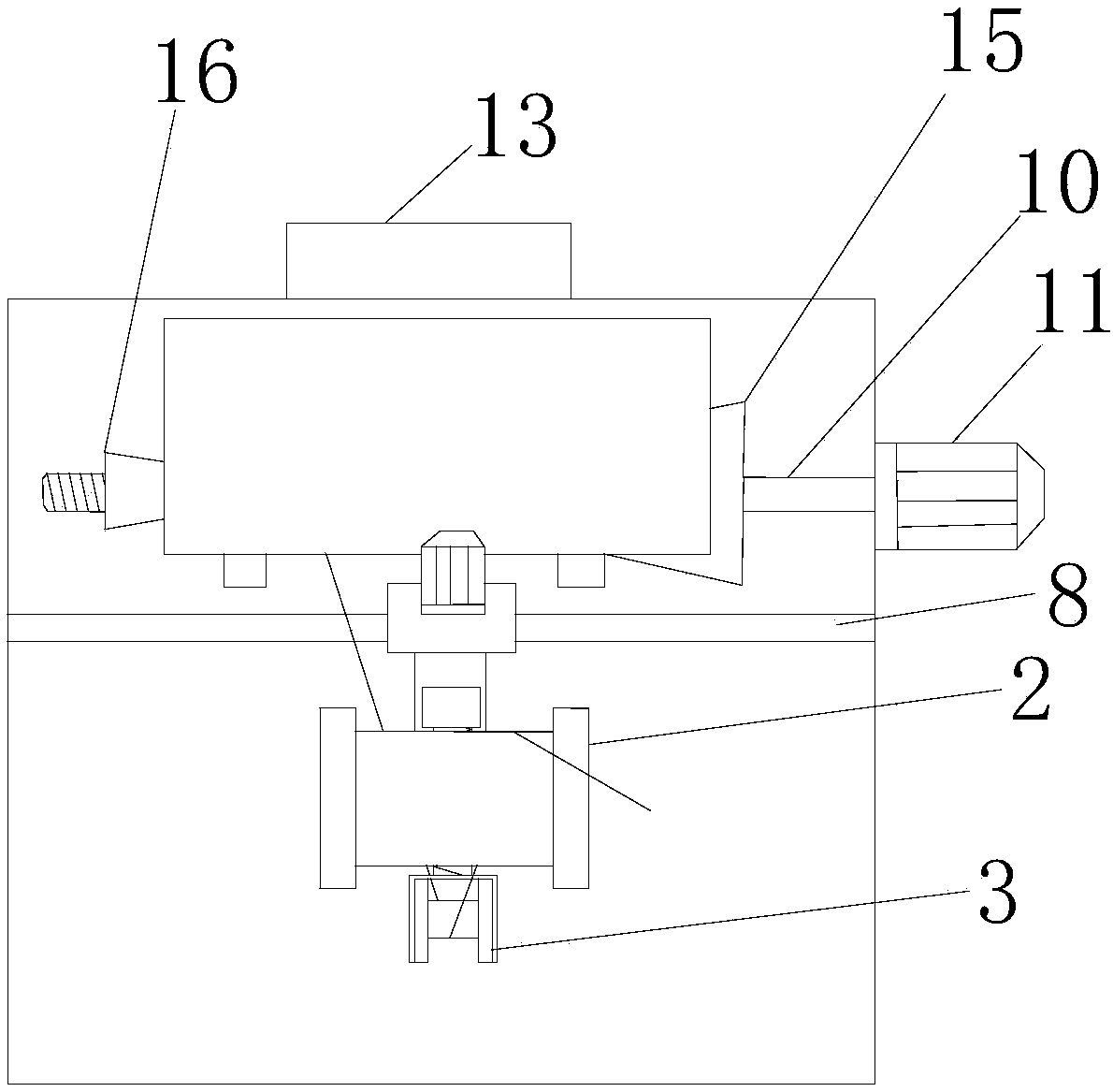 Self-adaptation cable rolling device