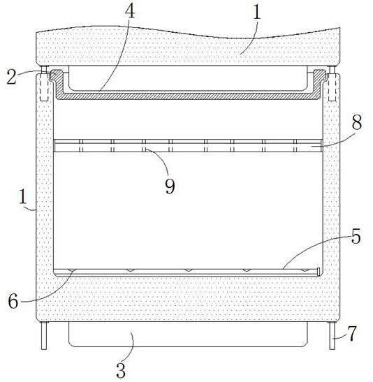 Logistics box for aquatic product transportation