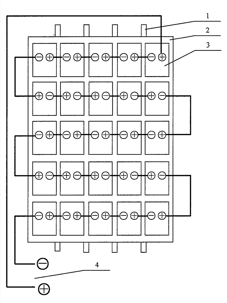 External building vertical surface film-based organic photovoltaic system and installation method