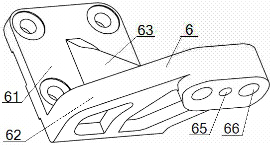 Engine suspension assembly adopting bracket for limiting