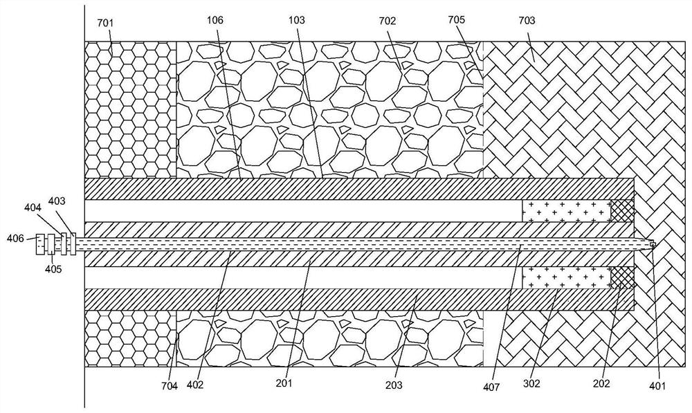 Method for diagnosing and repairing low-temperature unfrozen defect caused by soft and hard interface freezing pipe fracture