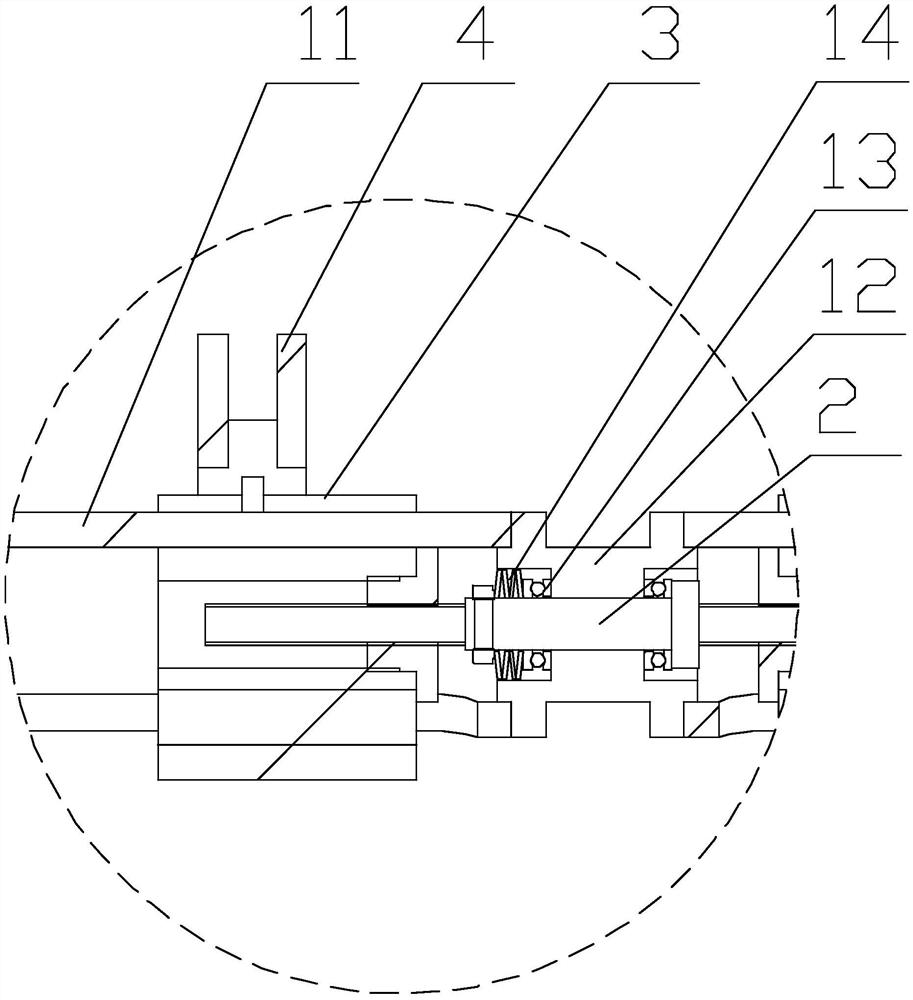 PI film transverse drawing machine and track adjusting mechanism