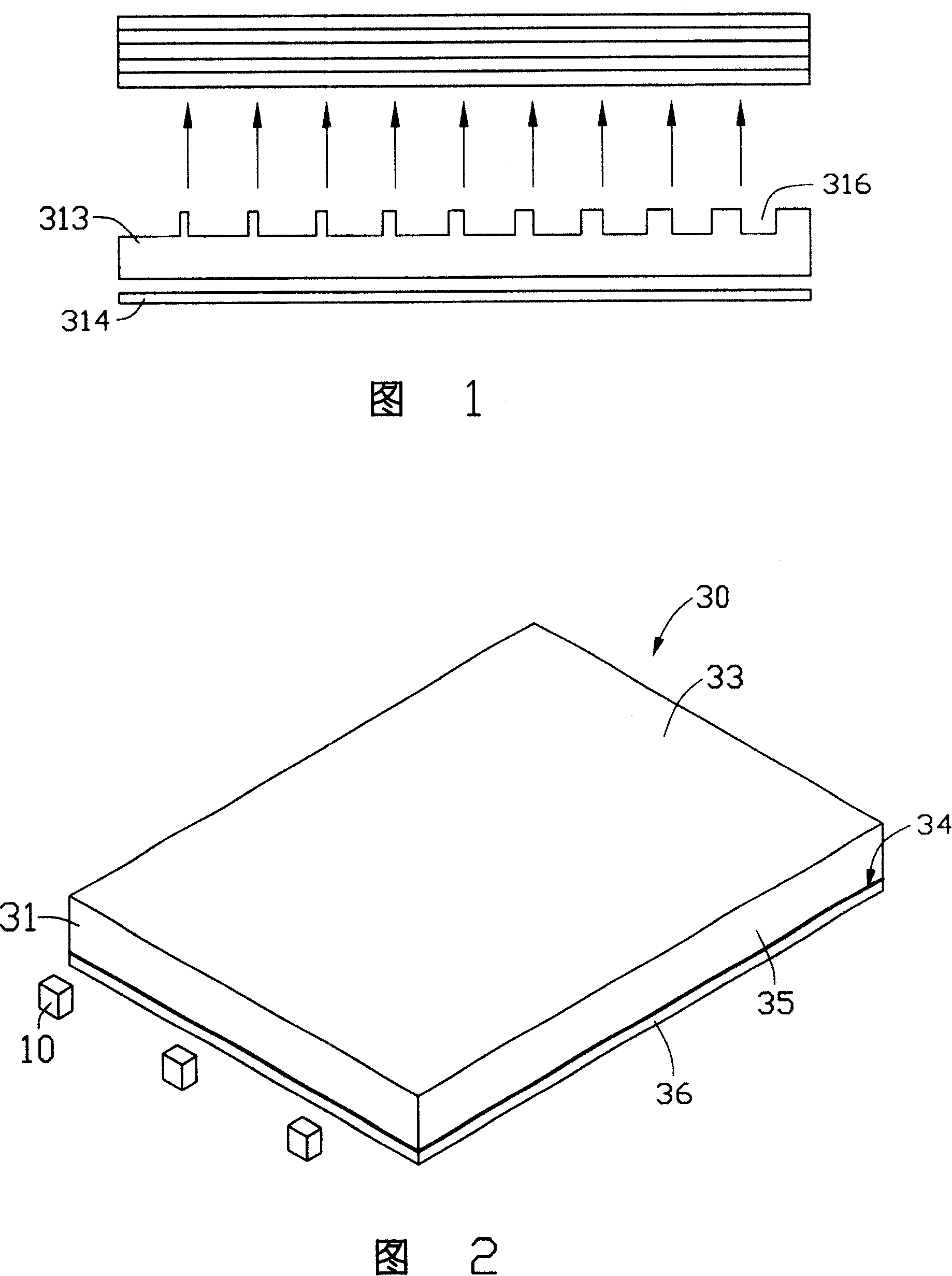 Light guide board and its manufacturing method