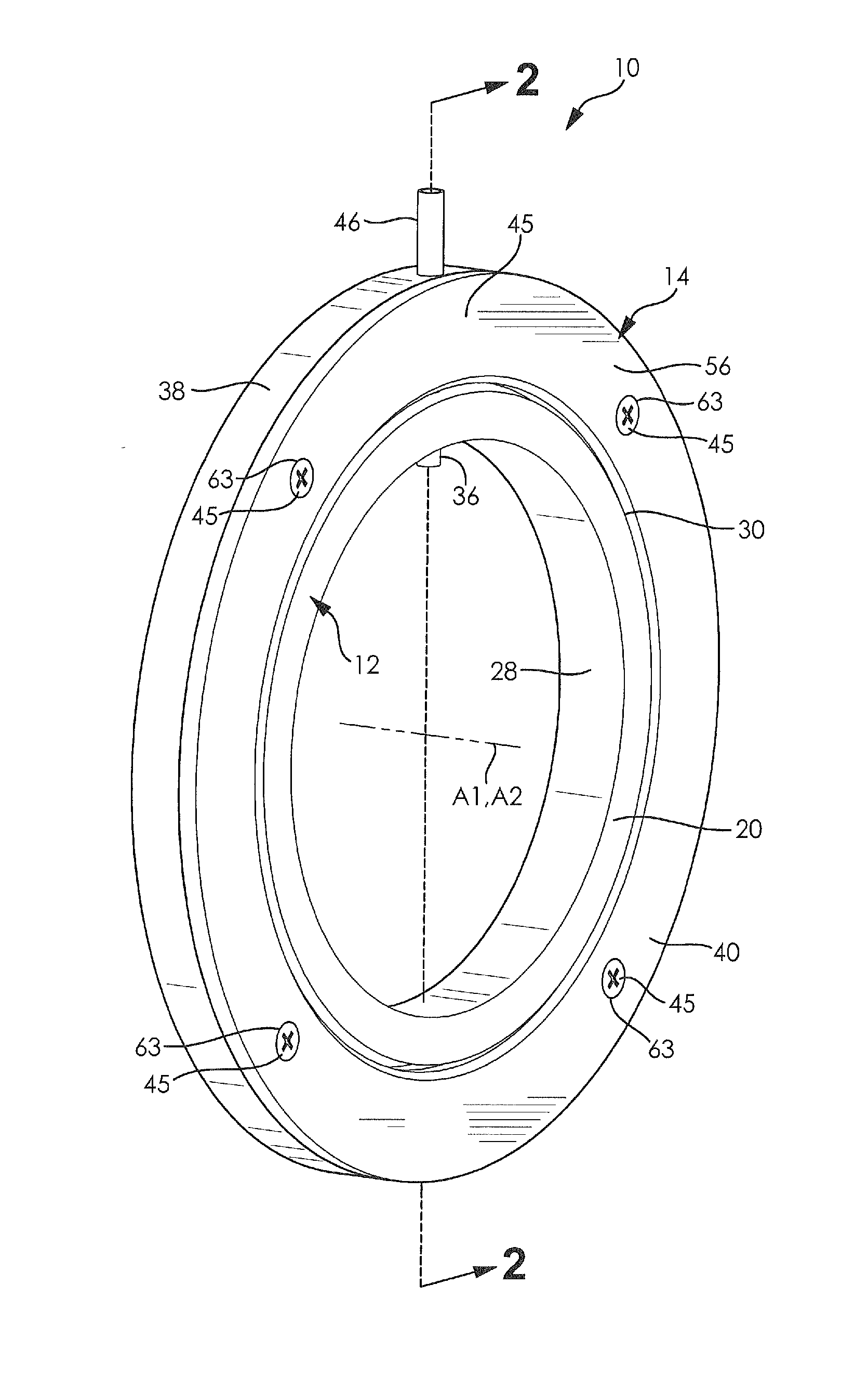 Rotary union for use with a fluid conduit
