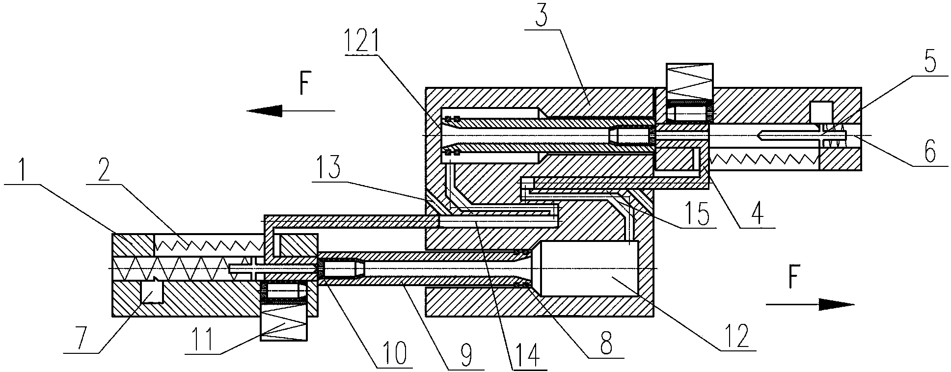 Powder-gas-driven ultrahigh-speed operating mechanism