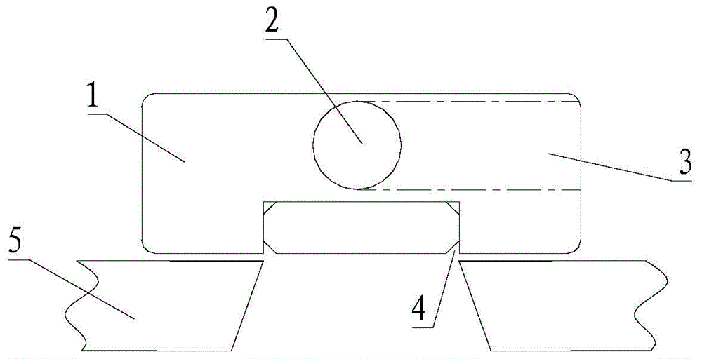 Wide-gap vertical butt-joint single face CO2 welding technology and copper gasket special for welding technology