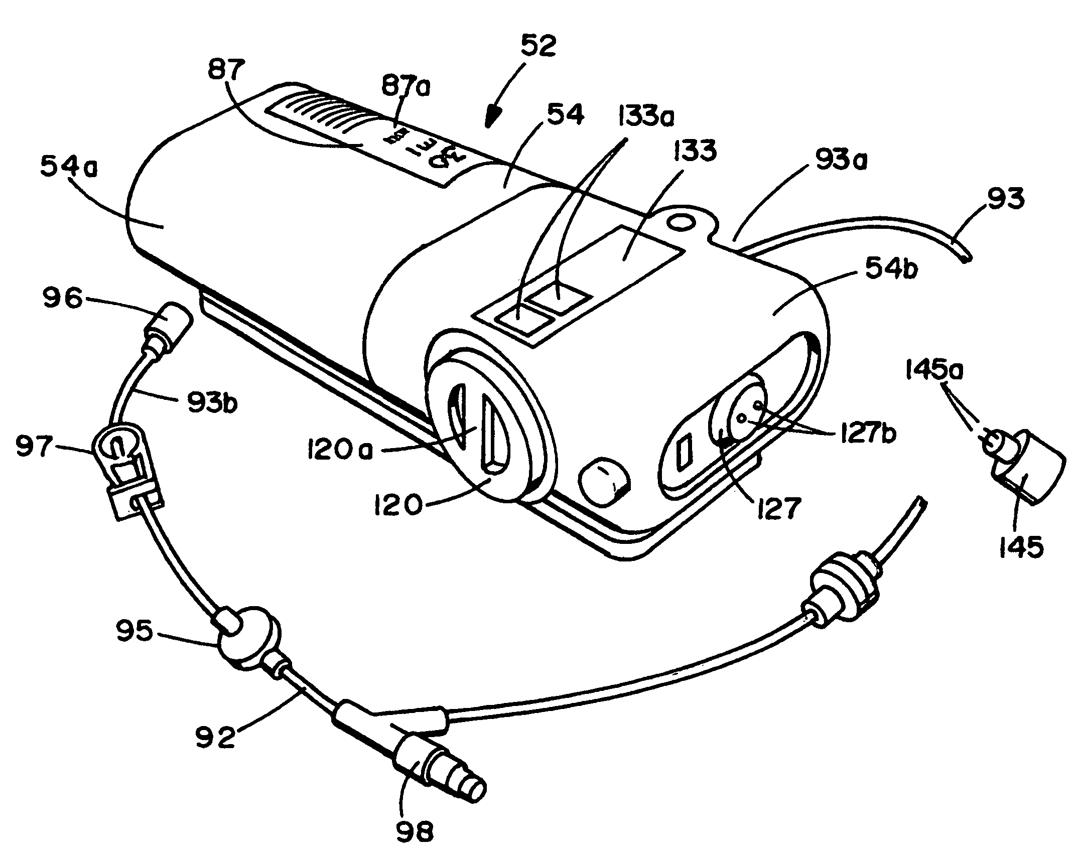 Fluid delivery apparatus with vial fill