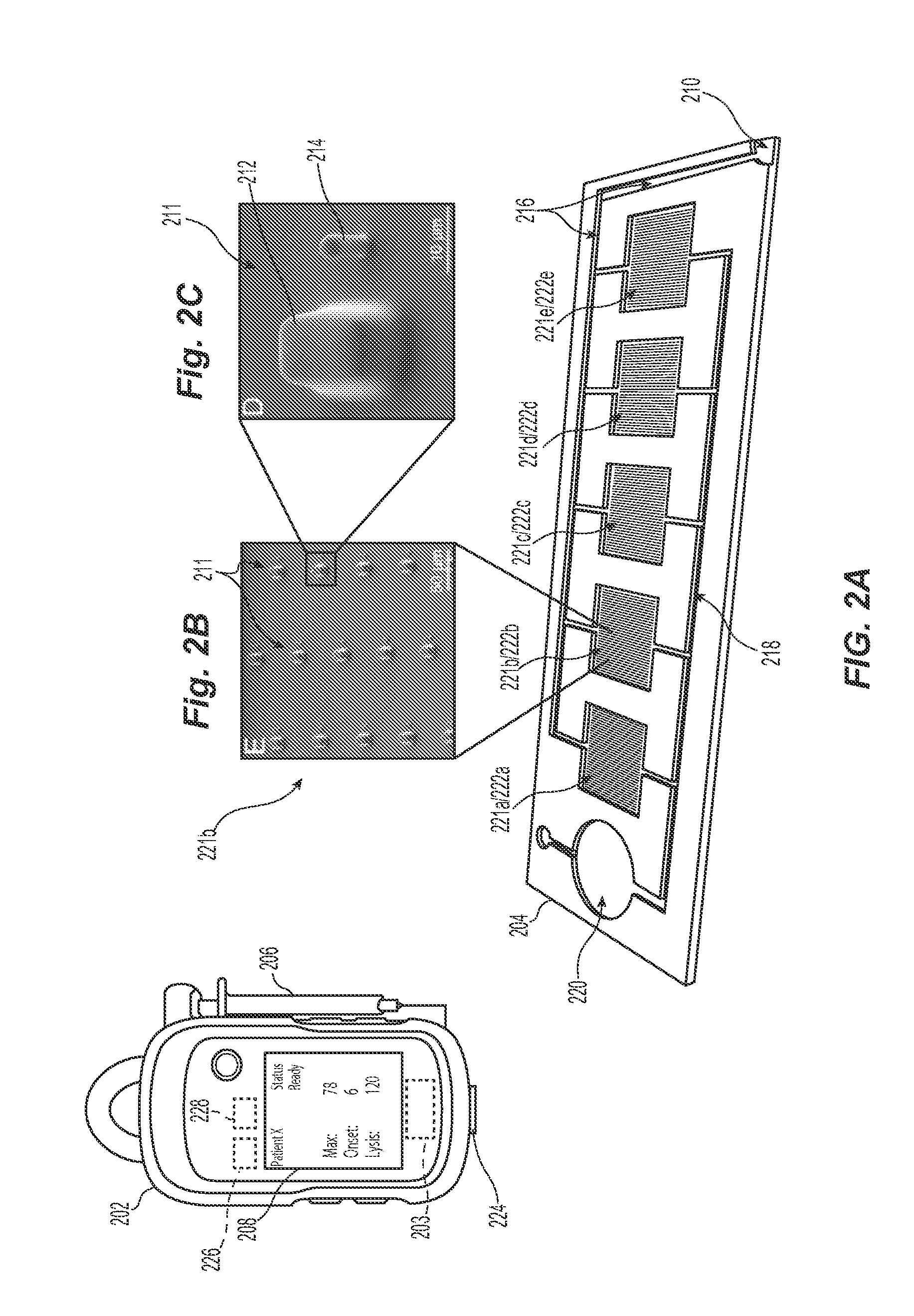 Fluidics devices for individualized coagulation measurements and associated systems and methods