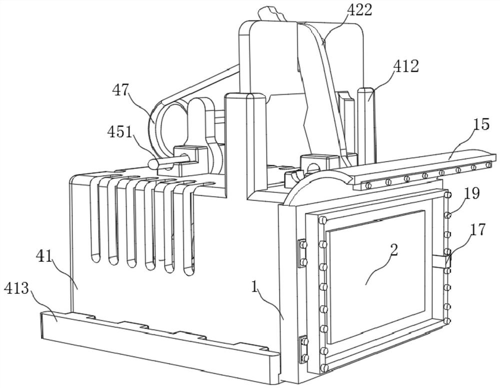 Novel openable waterproof mouse baffle for power distribution room