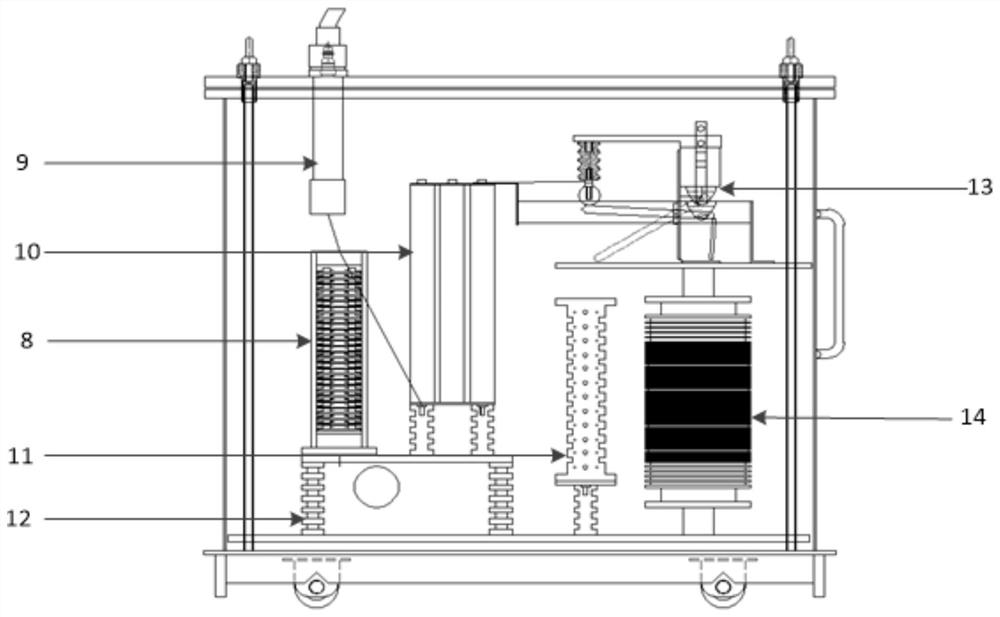 High-frequency anti-reverse silicon stack and high-frequency boosting transformer