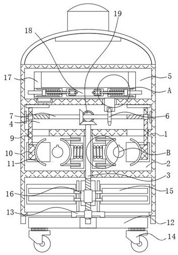 Safety protection device for automatic electric welding machine