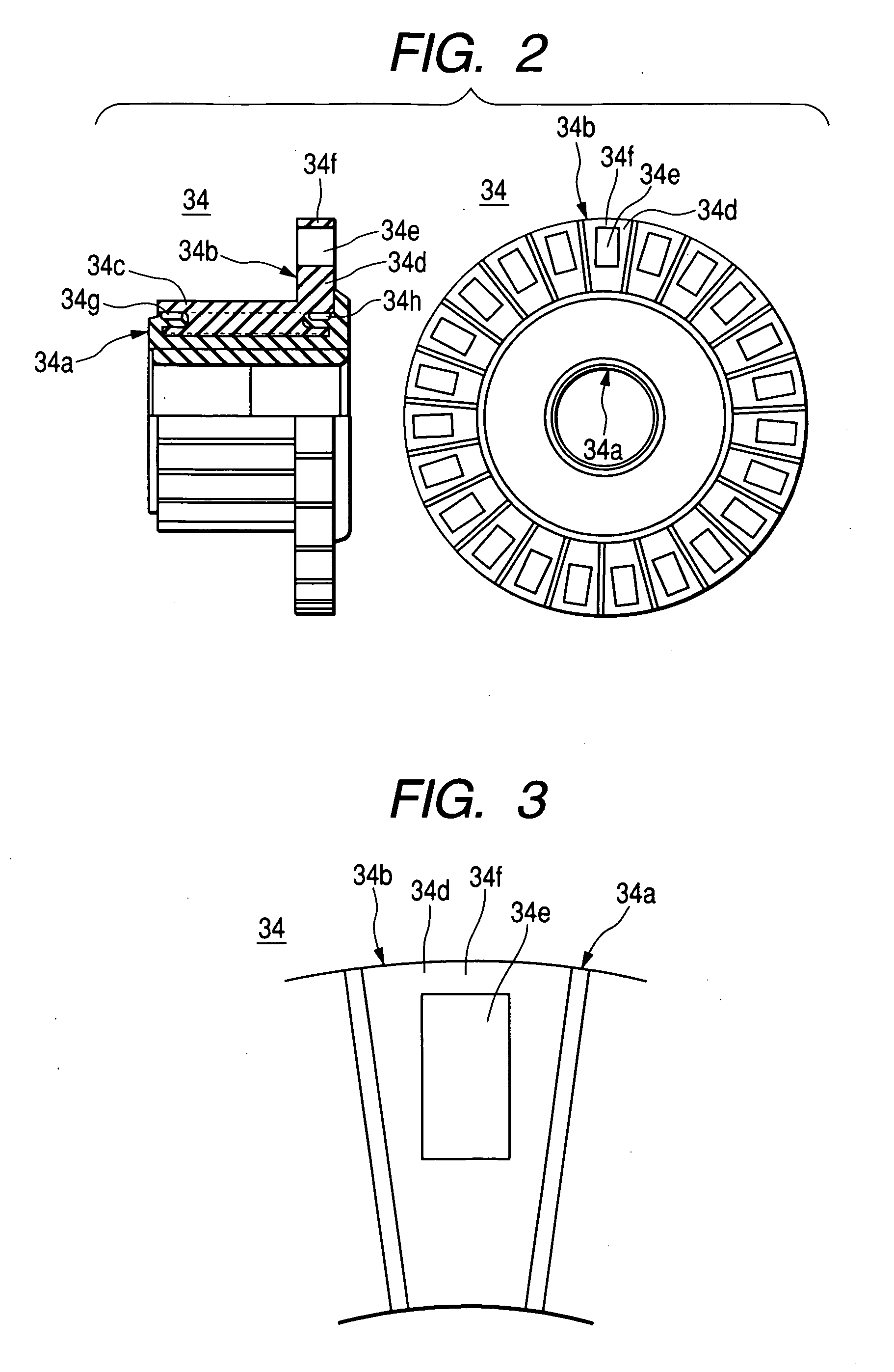 Electric motor with commutator, and manufacturing method of armature and starter motor for engine