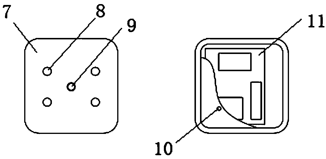 Anti-dismantling device for positioning bracelet