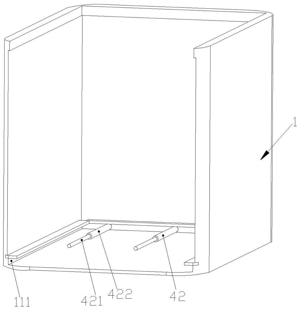 An assisted defecation type toilet