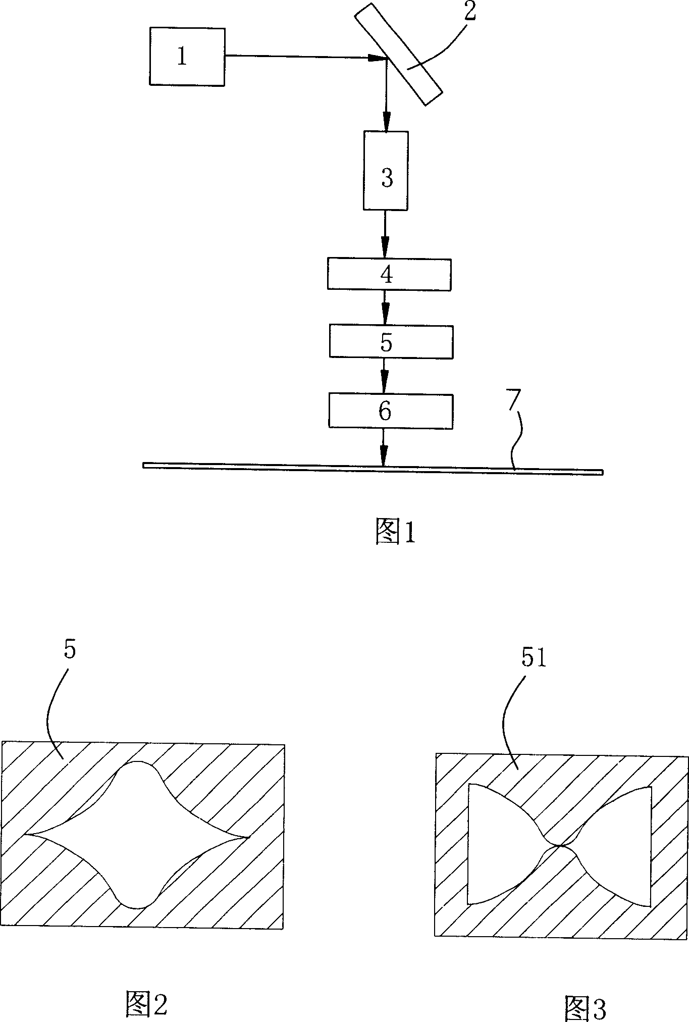 Polarization maintaining fiber apodization grating production method