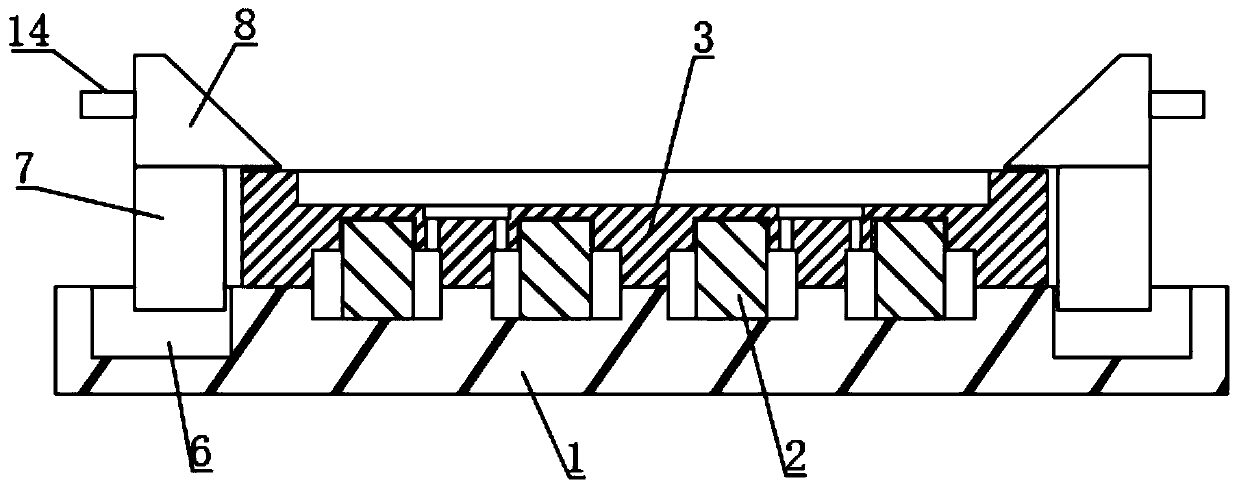 O-shaped ring die capable of being positioned