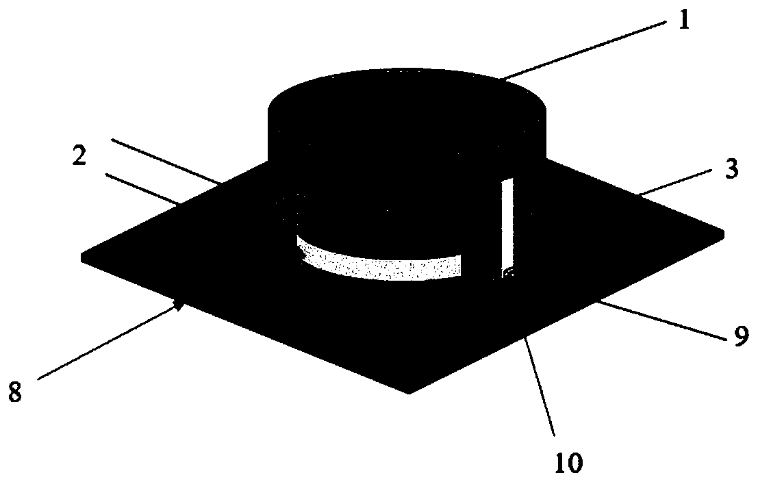 Dual-linear polarization and dual-circular polarization four-port reconfigurable dielectric resonant antenna