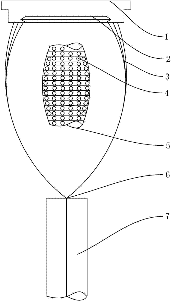 Production line and technology for producing three-dimensional crimp hollow polyester staple fiber