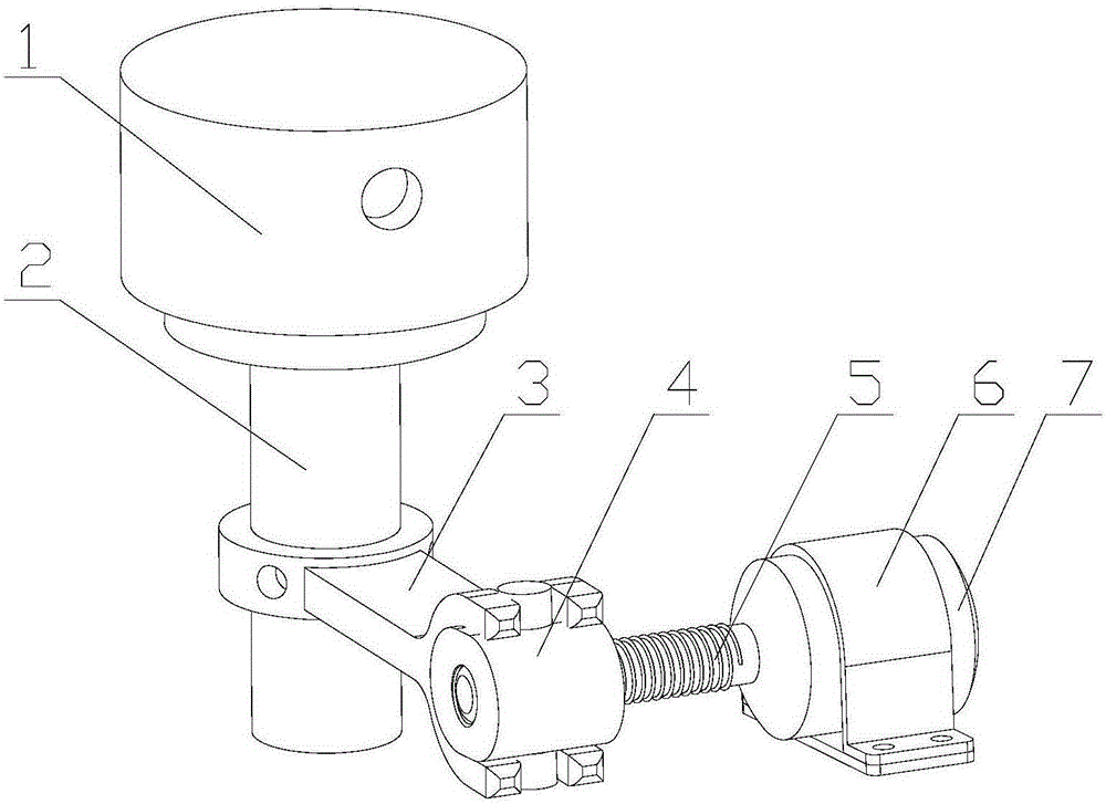 Electric sliding discal valve type gas flow regulating device for solid rocket propellant ramjet