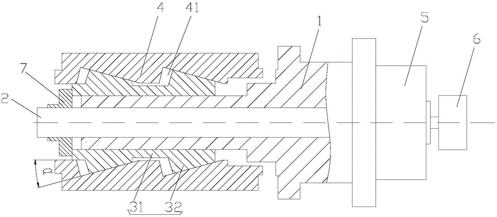 Rectangular pyramid coiling drum applied to cold-rolled strip steel coiling machine