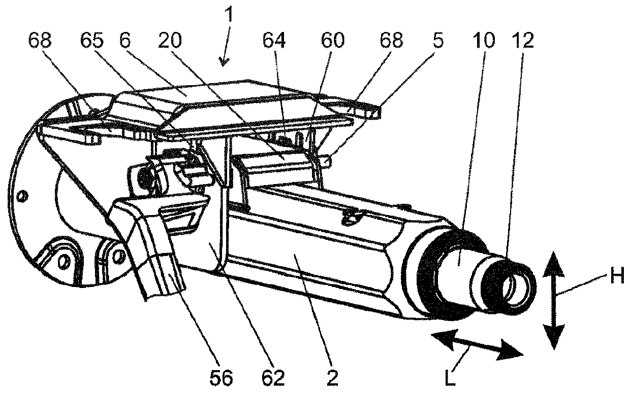 Steering columns for motor vehicles