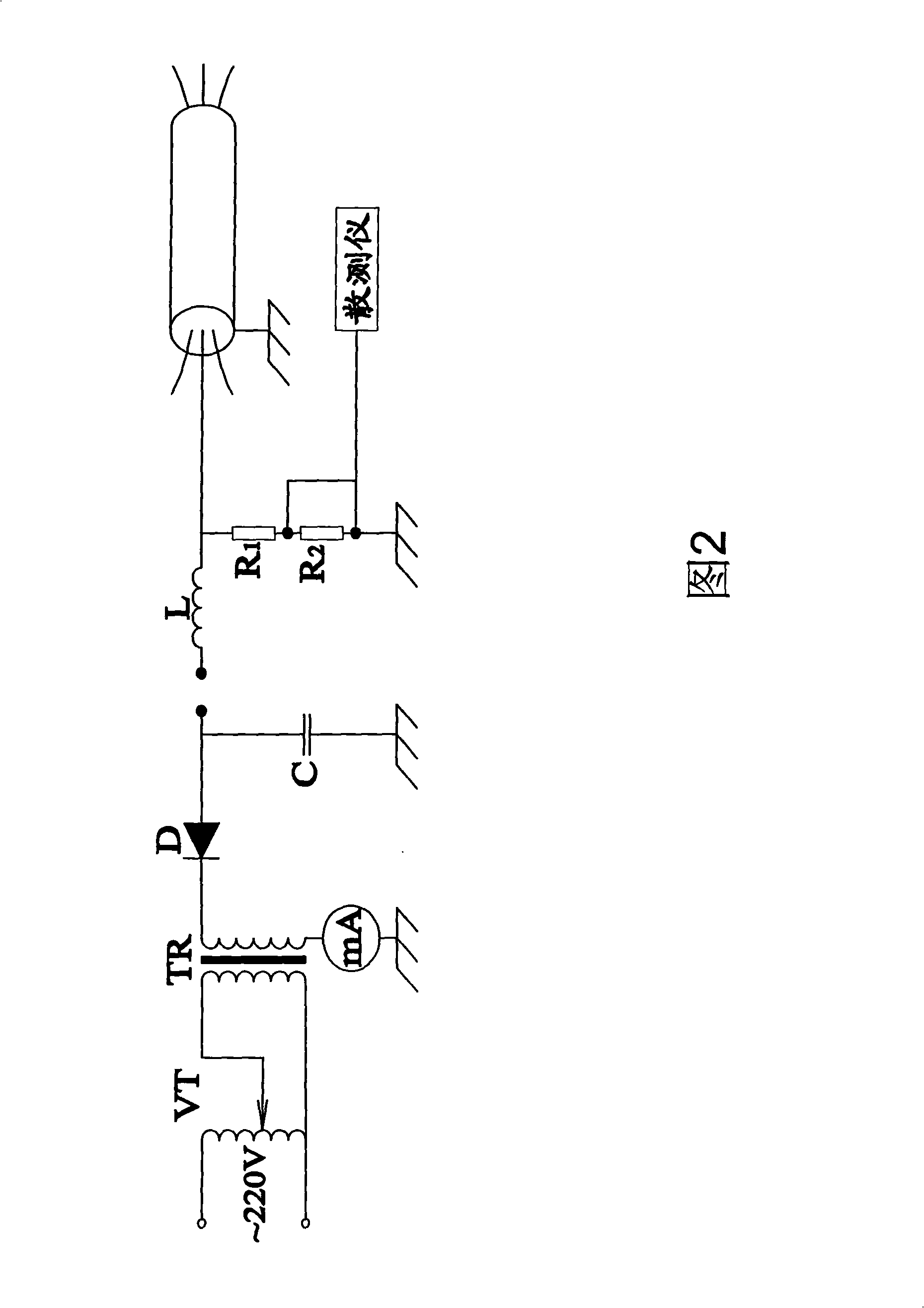 High-voltage cable trouble point checking method and its device