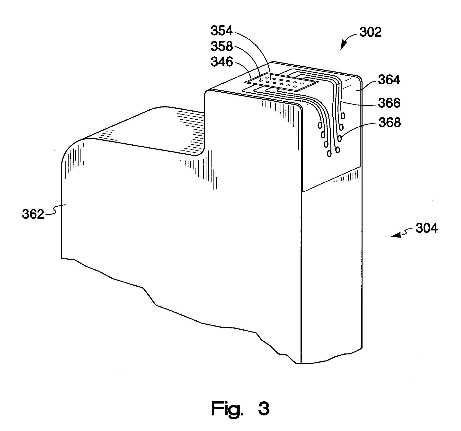 Fluid ejection device utilizing a one-part epoxy adhesive