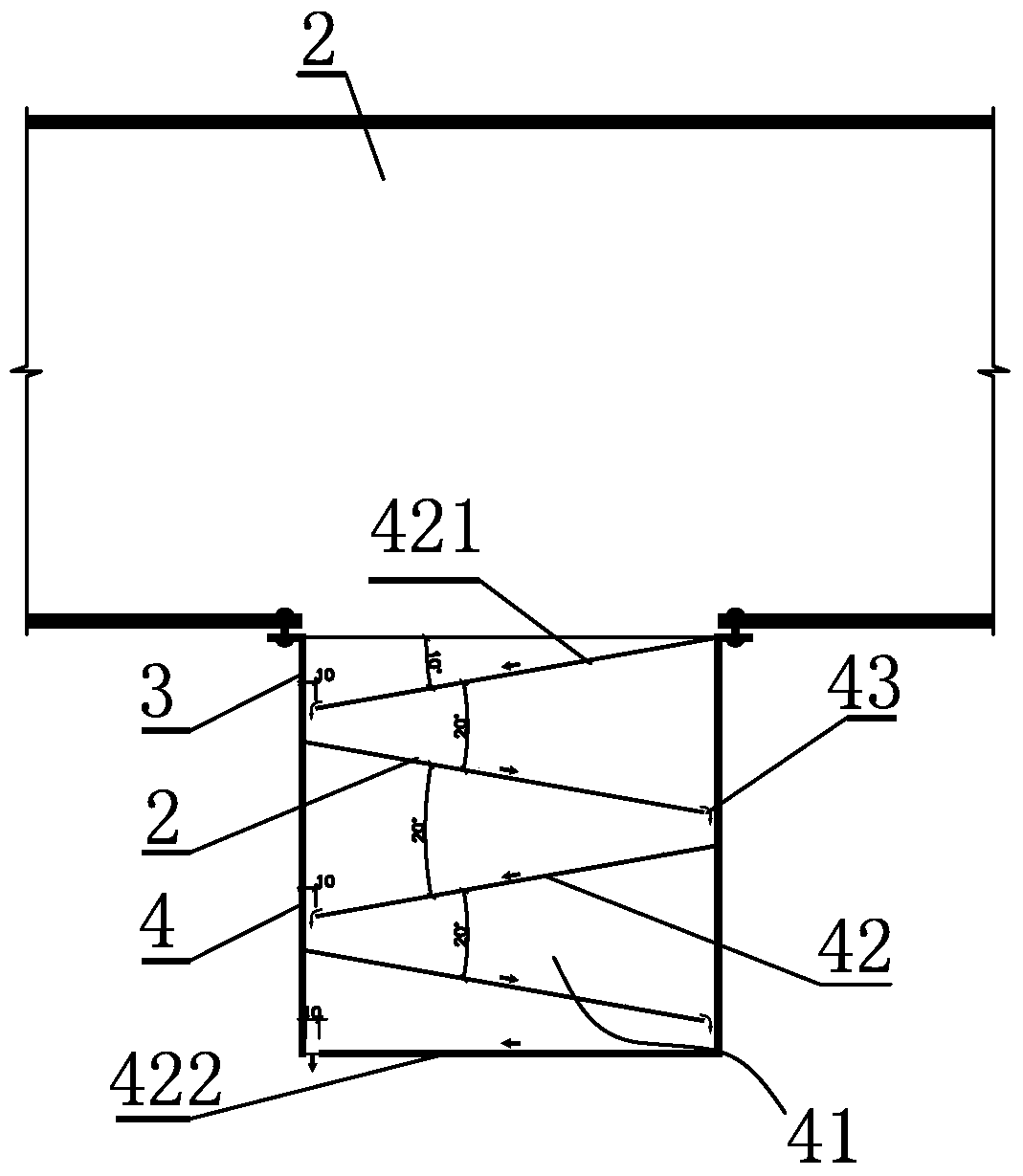 A low-resistance wind-proof, rain-proof wind/smoke exhaust device